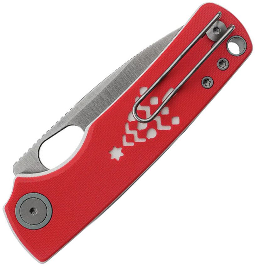 VOSTEED - Porcupine Top Linerlock - 14C28N Sandvik - Holiday G10 - 10