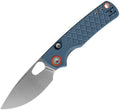 VOSTEED - Porcupine Top Linerlock - 14C28N Sandvik - Blue G10 - 10