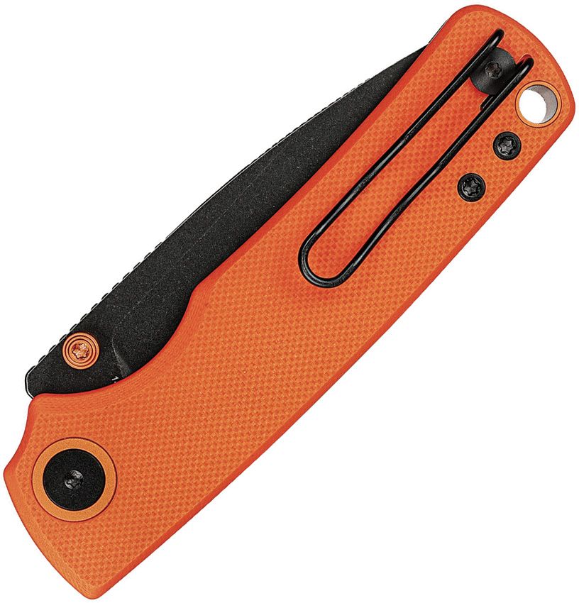 VOSTEED - Porcupine Top Linerlock - 14C28N Sandvik - Orange G10 - 10