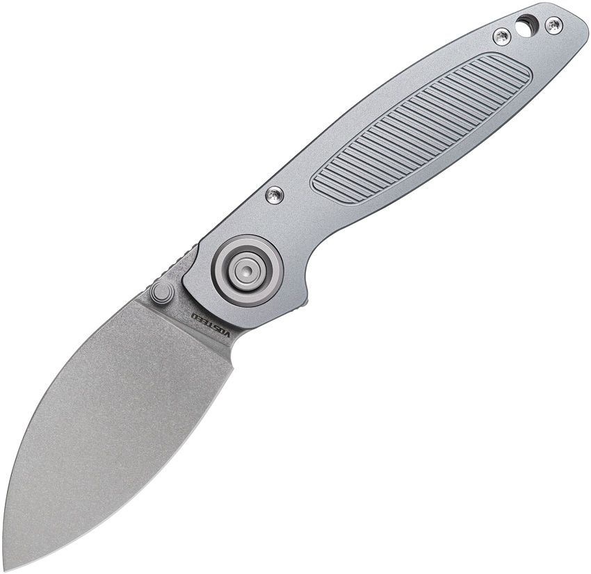 VOSTEED - Shilin Cutter Vanchor Lock - Gray Aluminum - Elmax Steel - 20