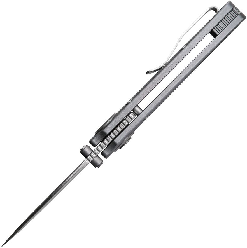VOSTEED - Shilin Cutter Vanchor Lock - Gray Aluminum - Elmax Steel - 20