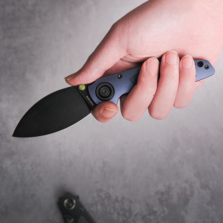 VOSTEED - Shilin Cutter Vanchor Lock - Purple Aluminum - Elmax Steel - 20