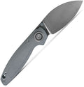 VOSTEED - Shilin Cutter Vanchor Lock - Gray Aluminum - Elmax Steel - 20