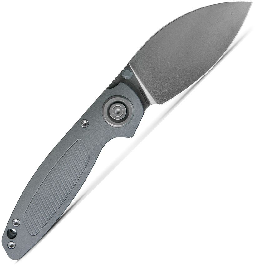 VOSTEED - Shilin Cutter Vanchor Lock - Gray Aluminum - Elmax Steel - 20