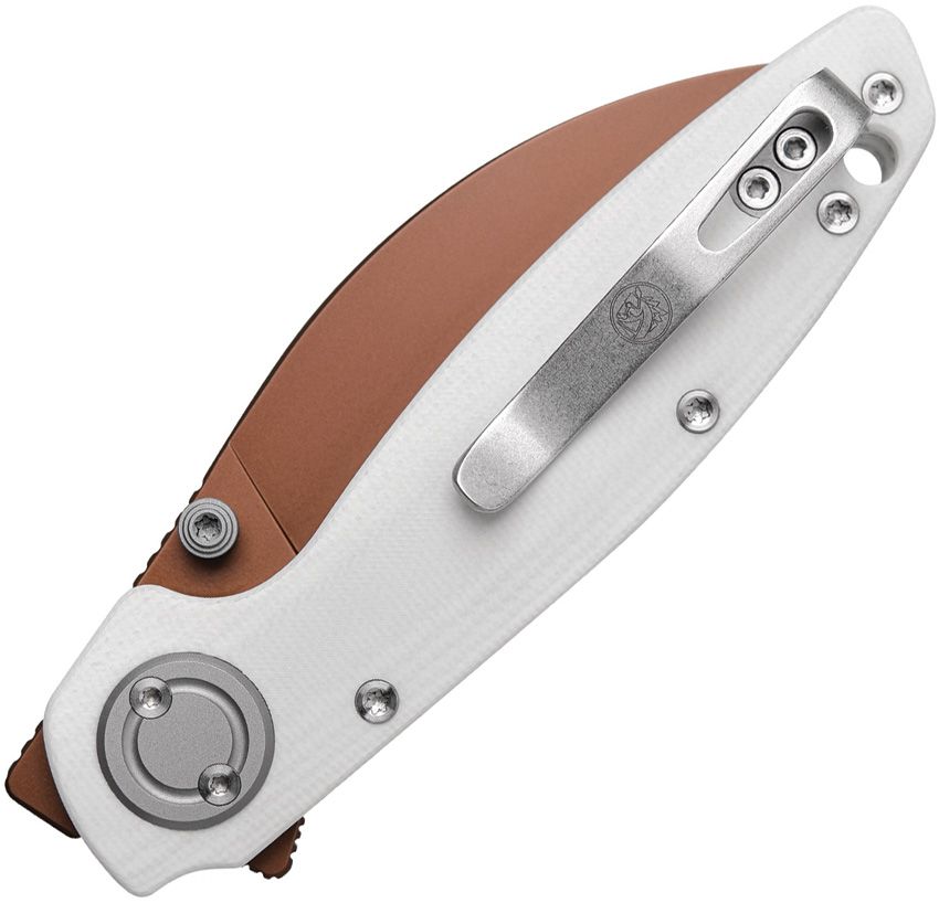 VOSTEED - Shilin Cutter Vanchor Lock - G10 White - 154CM - 15
