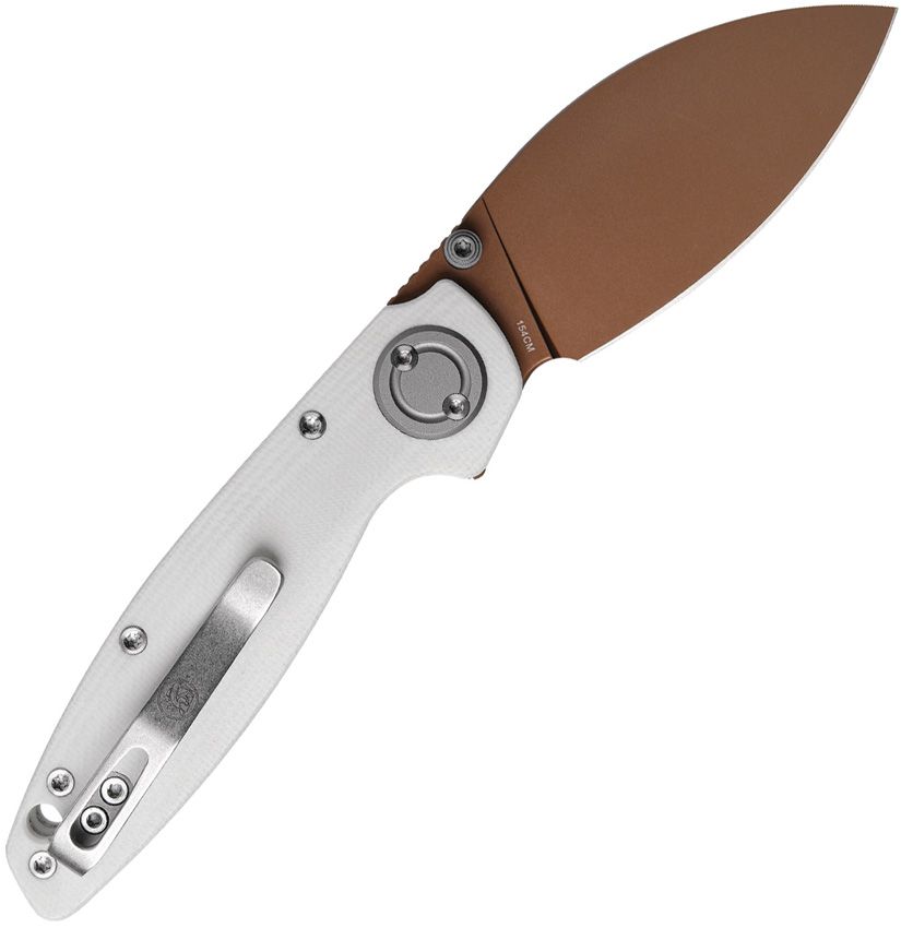 VOSTEED - Shilin Cutter Vanchor Lock - G10 White - 154CM - 15