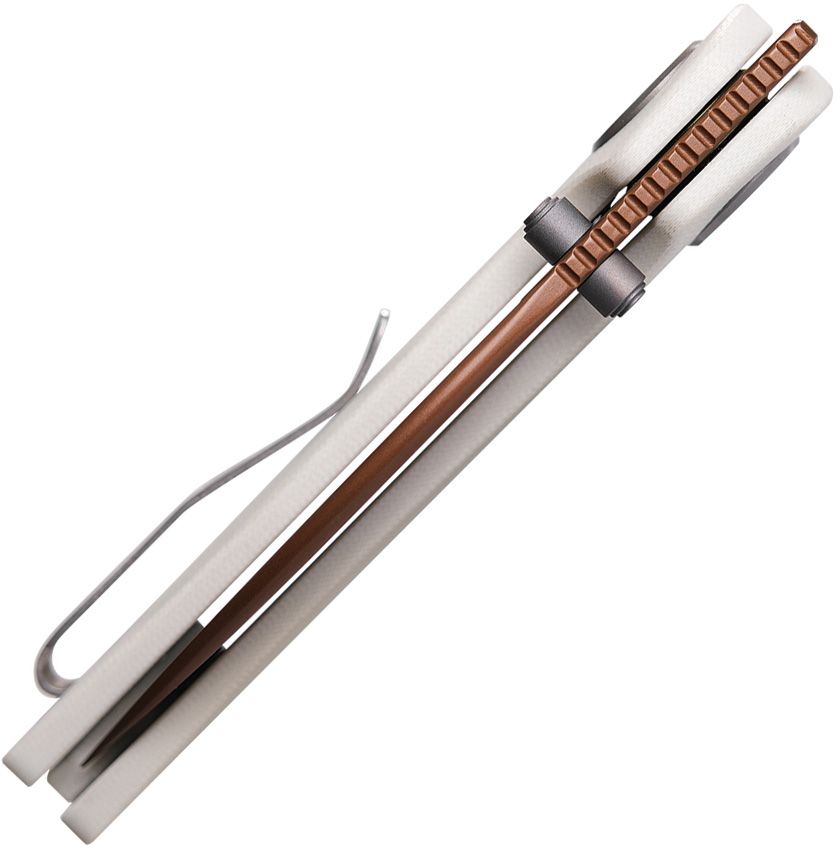 VOSTEED - Shilin Cutter Vanchor Lock - G10 White - 154CM - 15