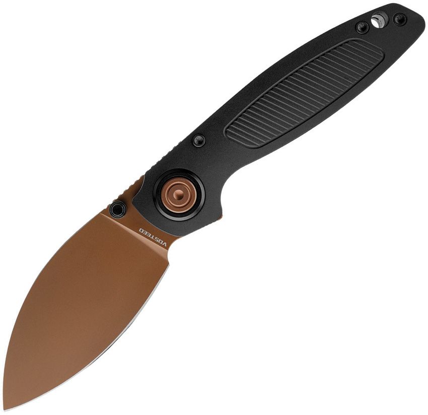 VOSTEED - Shilin Cutter Vanchor Lock - Black Aluminum - Elmax Steel - 20