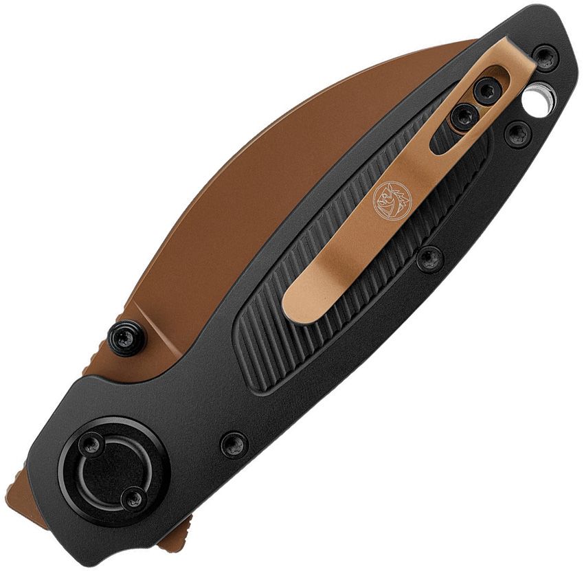 VOSTEED - Shilin Cutter Vanchor Lock - Black Aluminum - Elmax Steel - 20