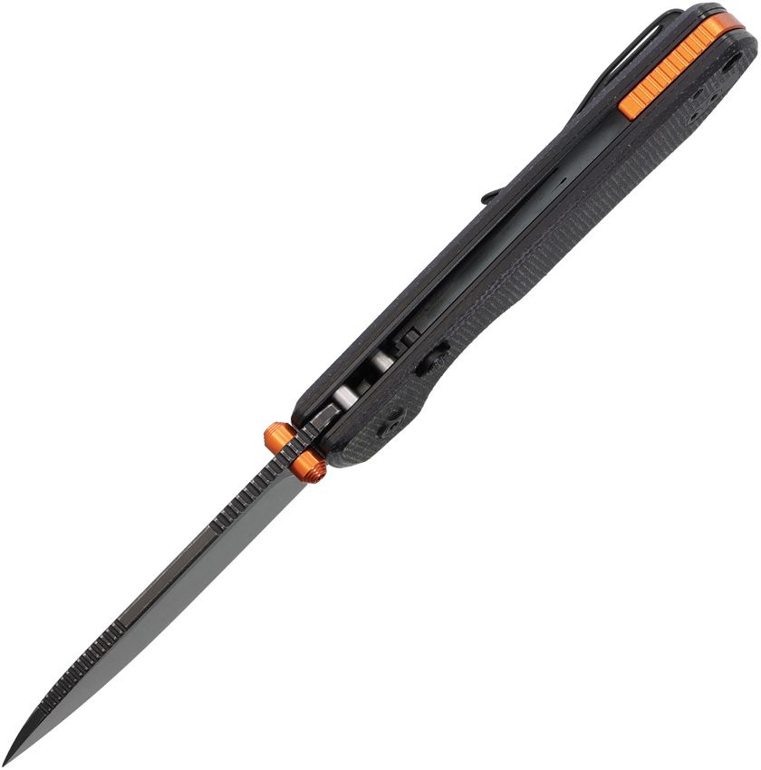 VOSTEED - Raccoon Top Linerlock - 14C28N - Black Micarta - 15