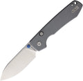 VOSTEED - Raccoon Top Linerlock - 14C28N - Gray G10