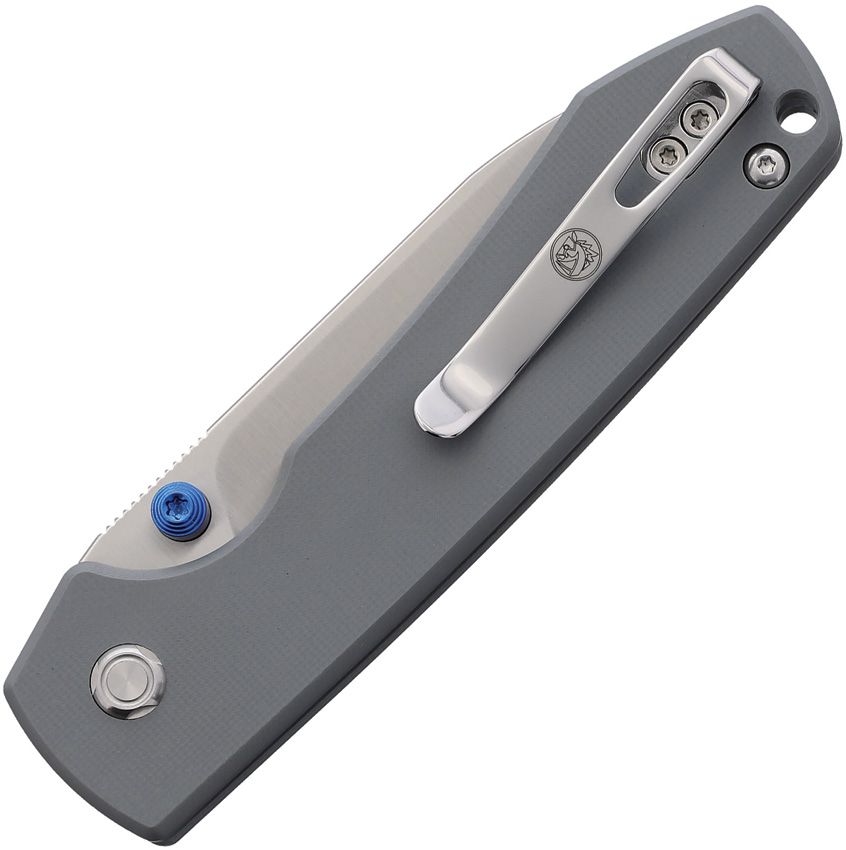 VOSTEED - Raccoon Top Linerlock - 14C28N - Gray G10