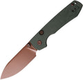VOSTEED - Raccoon Top Linerlock - 14C28N - Green Micarta - 15
