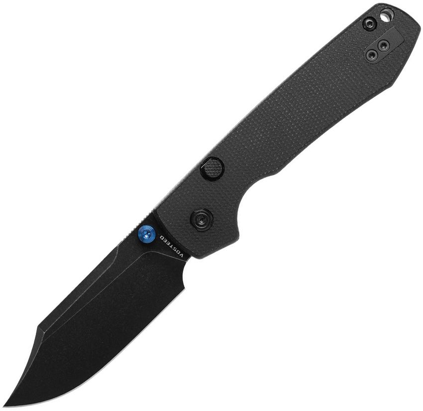 VOSTEED - Raccoon Top Linerlock - 14C28N - Black Micarta - 15