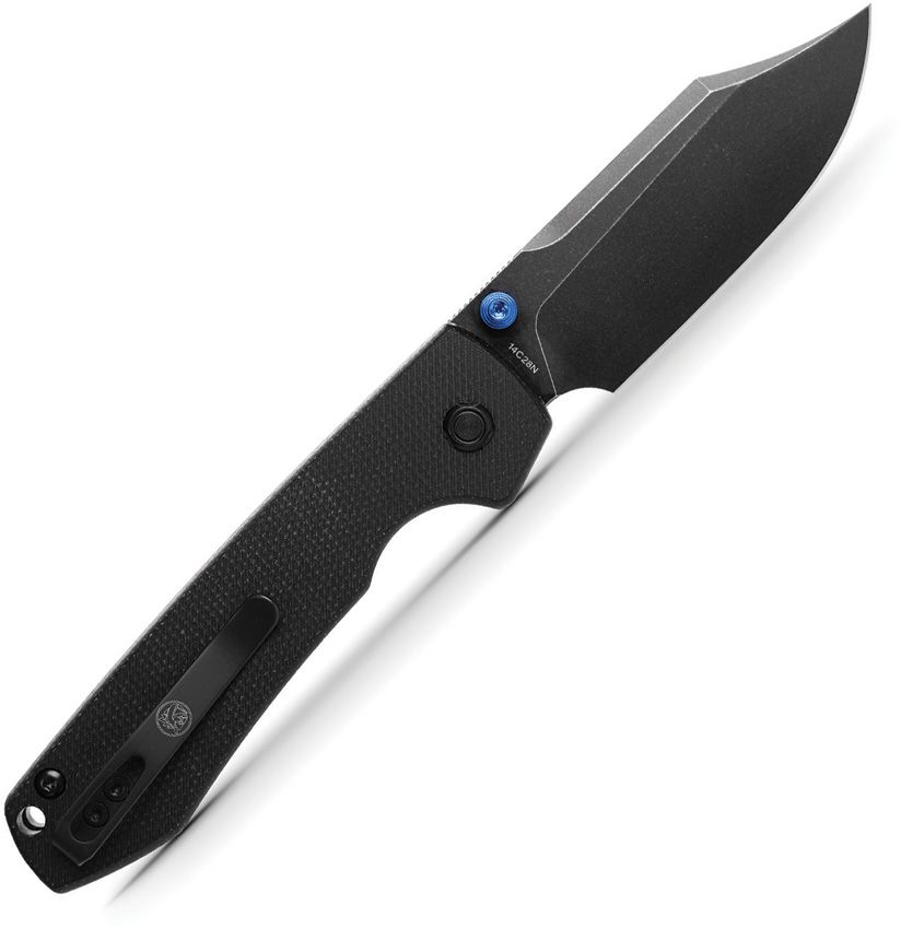 VOSTEED - Raccoon Top Linerlock - 14C28N - Black Micarta - 15