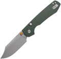 VOSTEED - Raccoon Top Linerlock - 14C28N - Green Micarta - 15