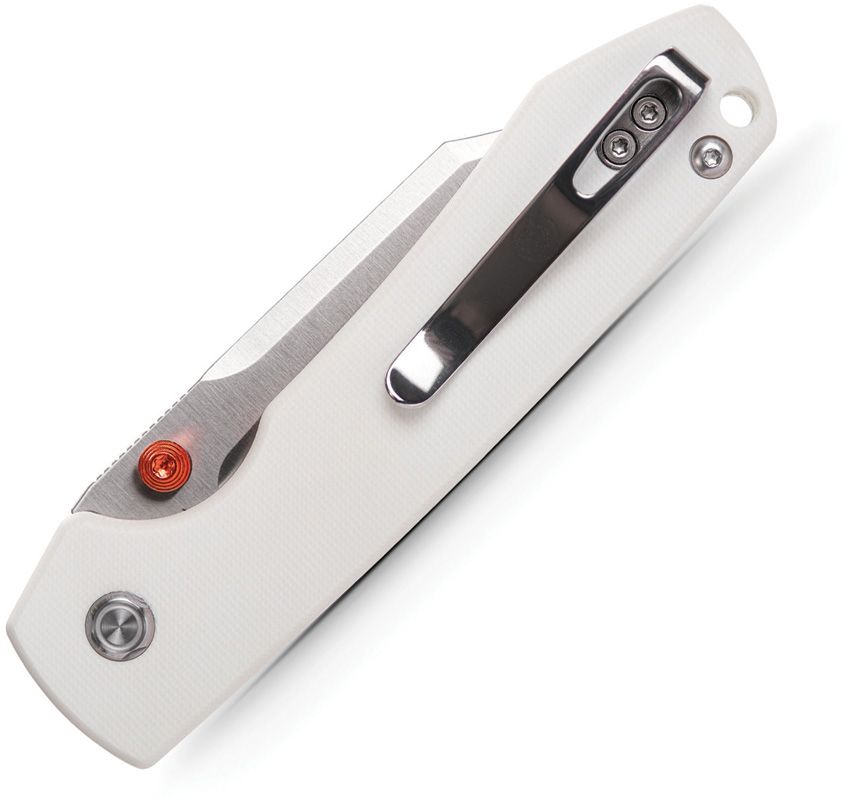 VOSTEED - Raccoon Top Linerlock - 14C28N - White G10 - 15