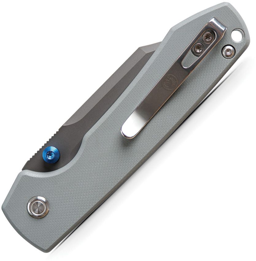 VOSTEED - Raccoon Top Linerlock - 14C28N - Gray G10 - 15
