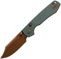 VOSTEED - Raccoon Top Linerlock - 14C28N - Green Micarta