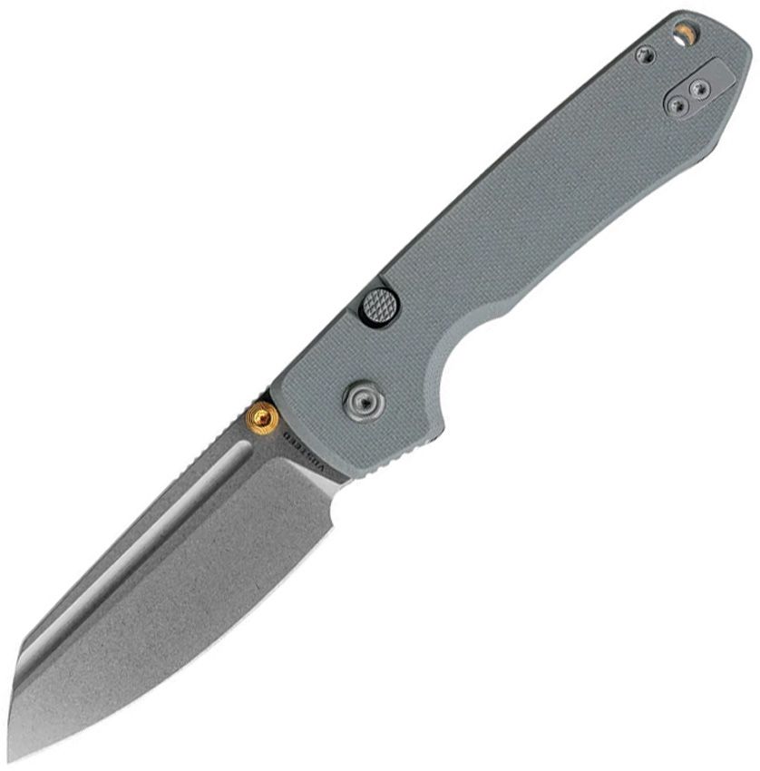 VOSTEED - Raccoon Top Linerlock - 14C28N - Gray G10 - 15