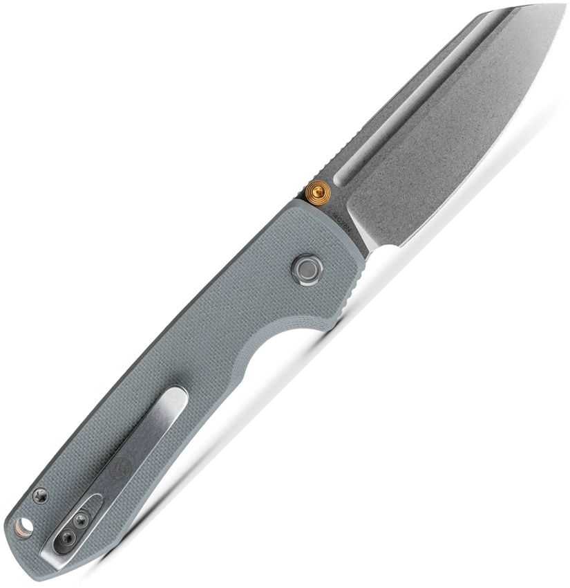 VOSTEED - Raccoon Top Linerlock - 14C28N - Gray G10 - 15