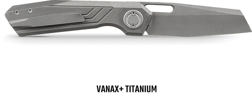 VOSTEED - Xeno Vanchor Lock - Vanax Steel - Gray Titanium - 15