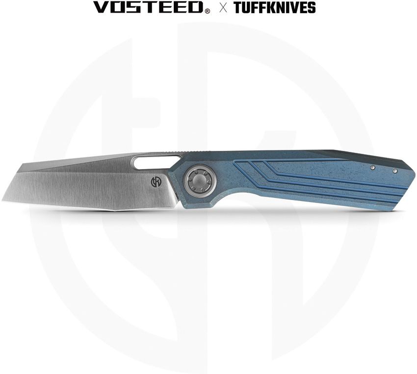 VOSTEED - Xeno Vanchor Lock - Vanax Steel - Blue Titanium - 15