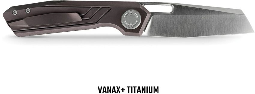 VOSTEED - Xeno Vanchor Lock - Vanax Steel - Red Titanium - 15