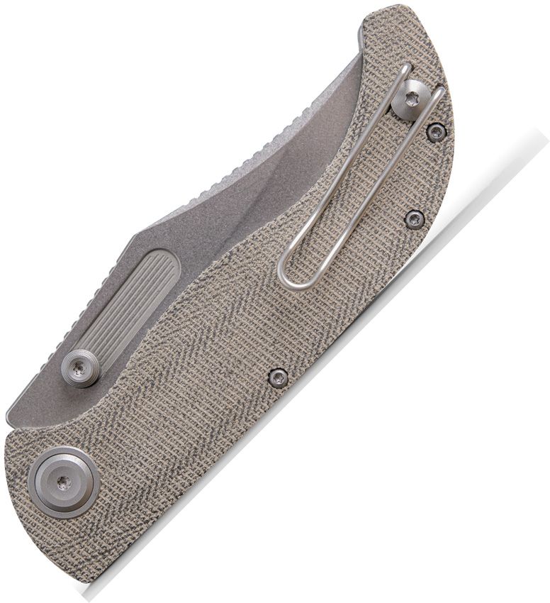 VOSTEED - Naga Top Linerlock S35VN - Micarta