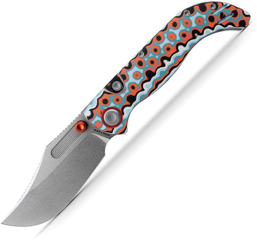 VOSTEED - Naga Top Linerlock S35VN - Micarta