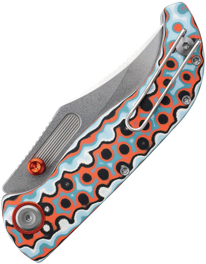 VOSTEED - Naga Top Linerlock S35VN - Micarta