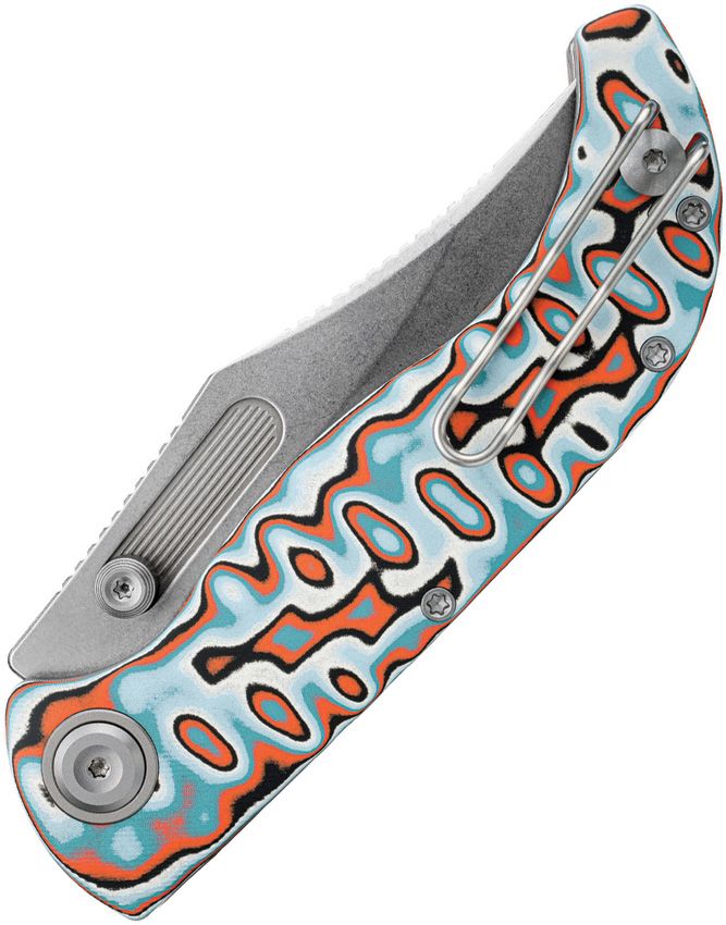 VOSTEED - Naga Top Linerlock S35VN - Micarta