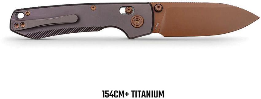 VOSTEED - Raccoon TiSlim Crossbar Lock - 154CM - Titanium - Copper Dune - 20