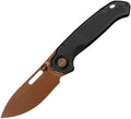 VOSTEED - Zander Vanchor Lock - Black Aluminum - S35VN - 25