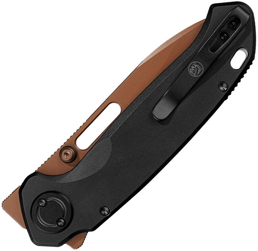 VOSTEED - Zander Vanchor Lock - Black Aluminum - S35VN - 25