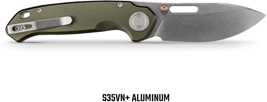 VOSTEED - Zander Vanchor Lock - Green Aluminum - S35VN - 25