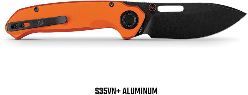 VOSTEED - Zander Vanchor Lock - Orange Aluminum - S35VN - 25