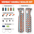VOSTEED - Vombat Handle Scales Coral Micarta - 20