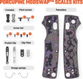 VOSTEED - Porcupine ModSwap Scales - Purple Haze Fat Carbon - 20