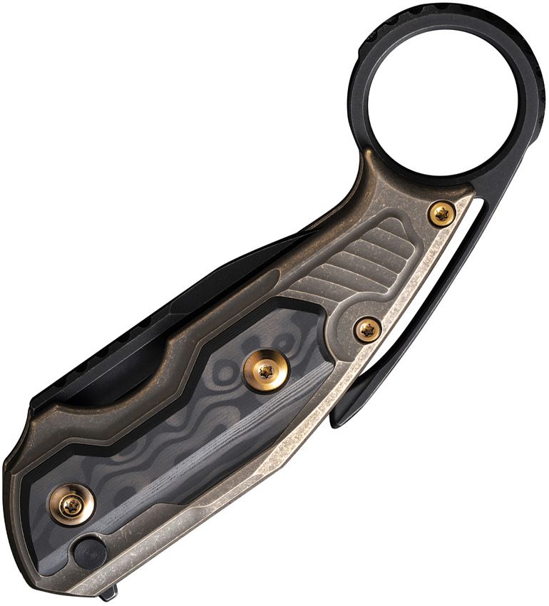 WE KNIFE CO LTD Yardbird Button Lock