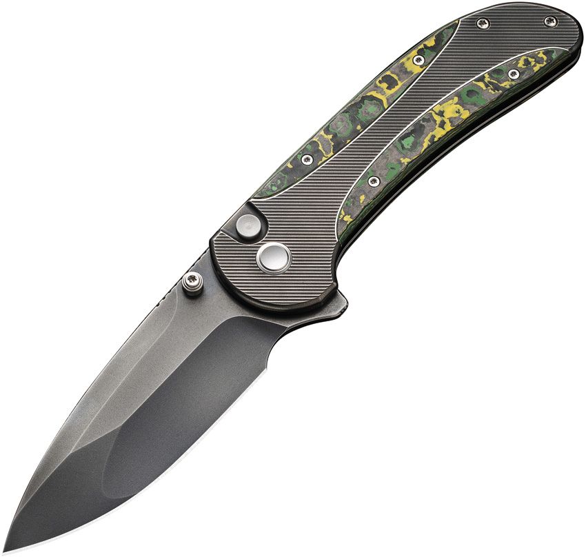 WE KNIFE CO LTD Zizzit Button Lock