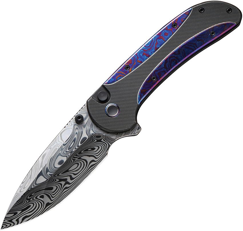 WE KNIFE CO LTD Zizzit Button Lock