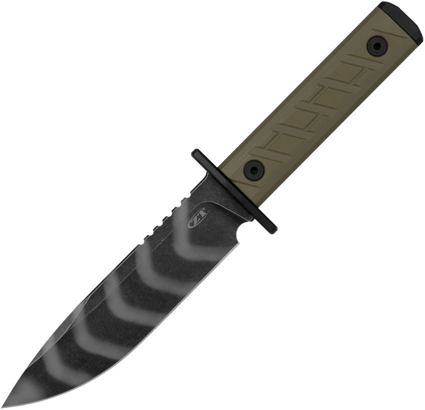 Zero Tolerance 0006 Fixed Blade G10 Olive Tiger