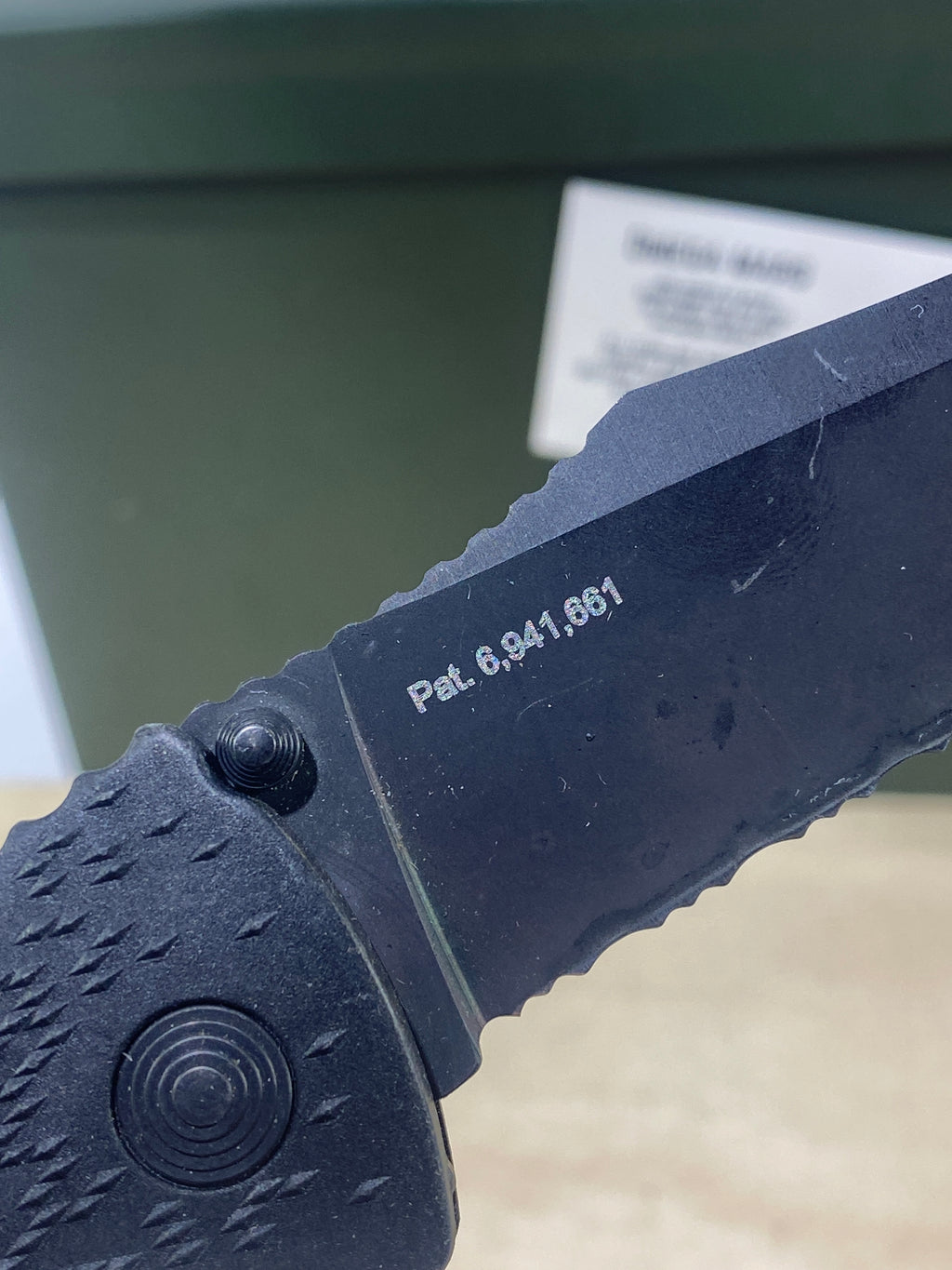 SOG Trident A/O #SG3. Light Usage