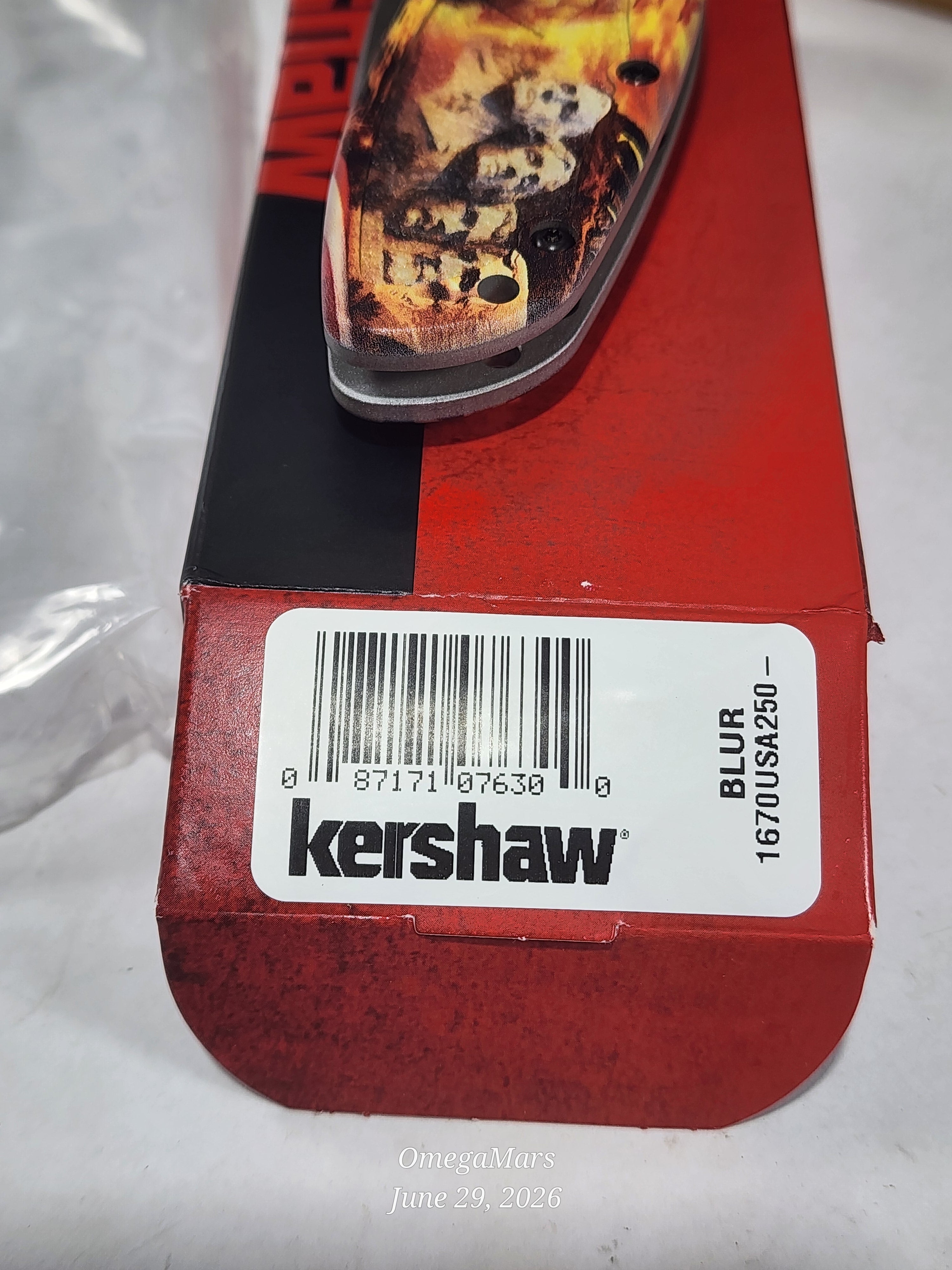 KERSHAW Blur USA 250th Anniversary KS1670USA250