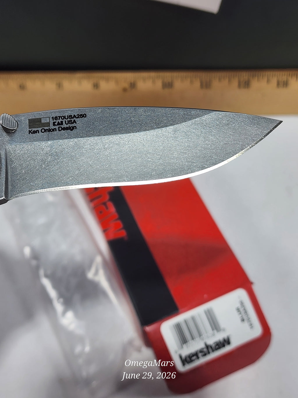 KERSHAW Blur USA 250th Anniversary KS1670USA250