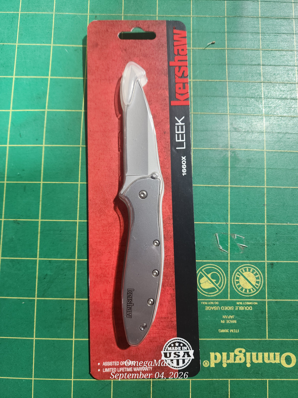 KERSHAW Leek 1660ACAX Framelock A/O - Closeout