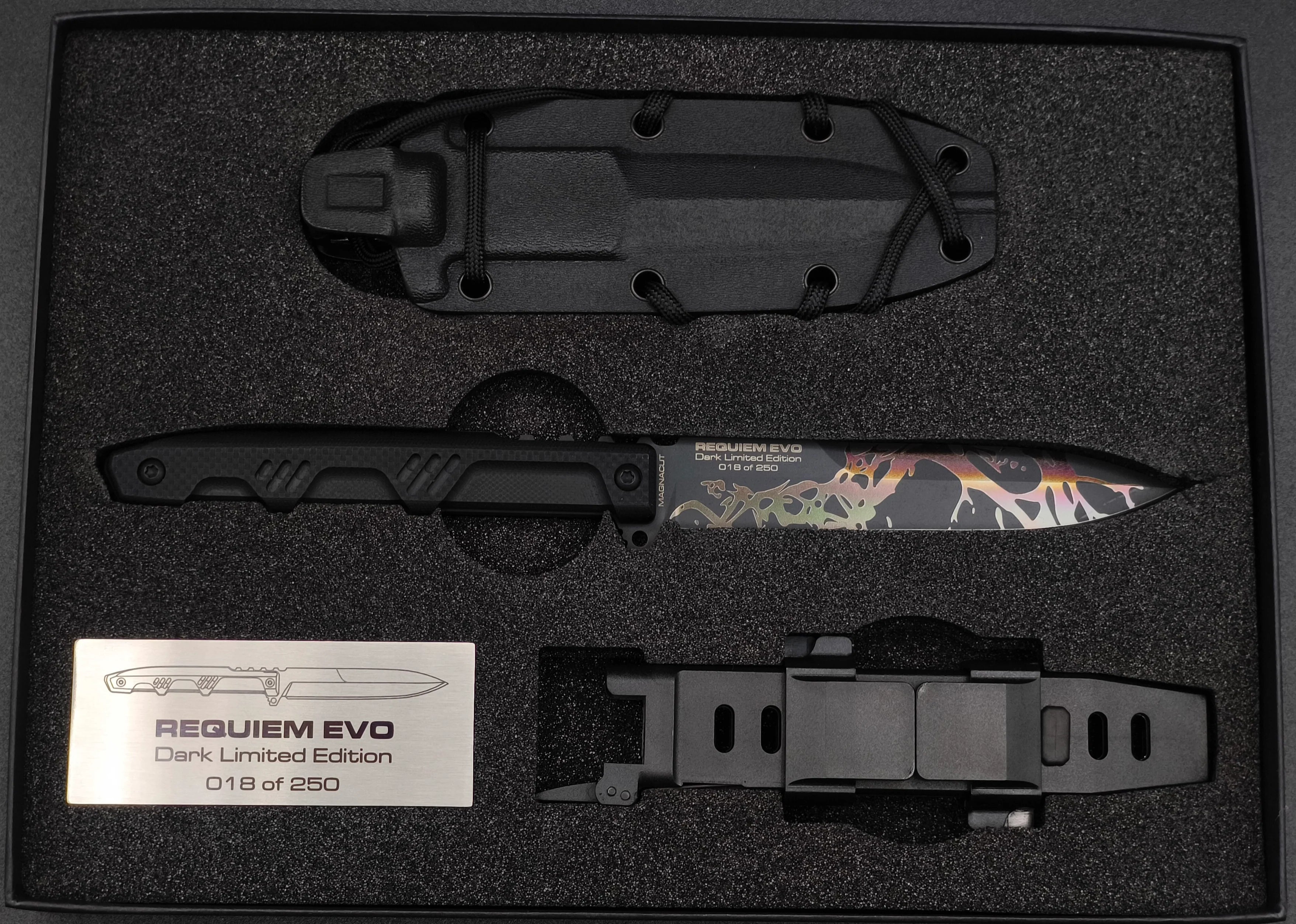 Extrema Ratio Requiem Evo Dark Fixed Blade Limited Edition (250 pieces worldwide)