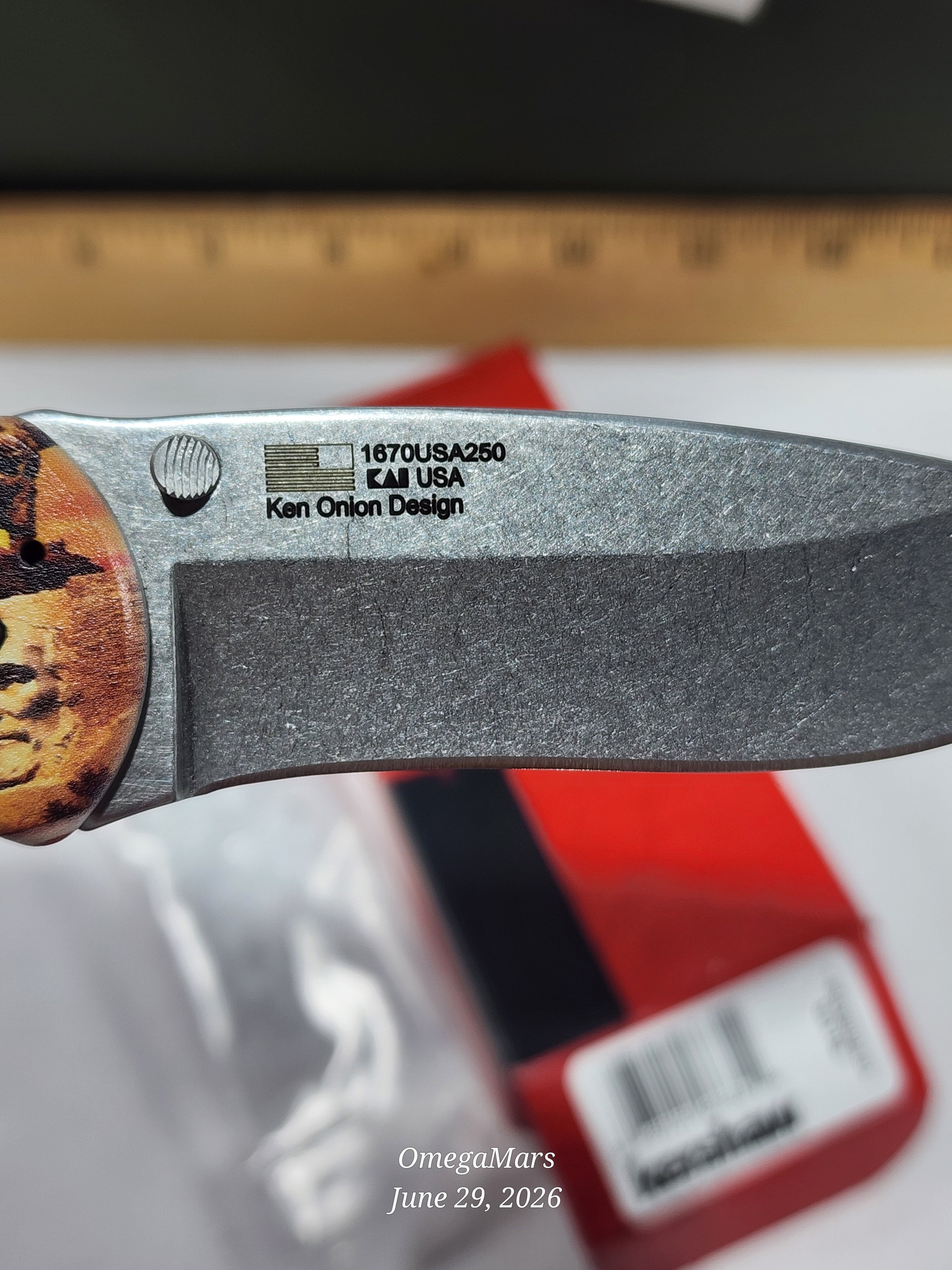 KERSHAW Blur USA 250th Anniversary KS1670USA250