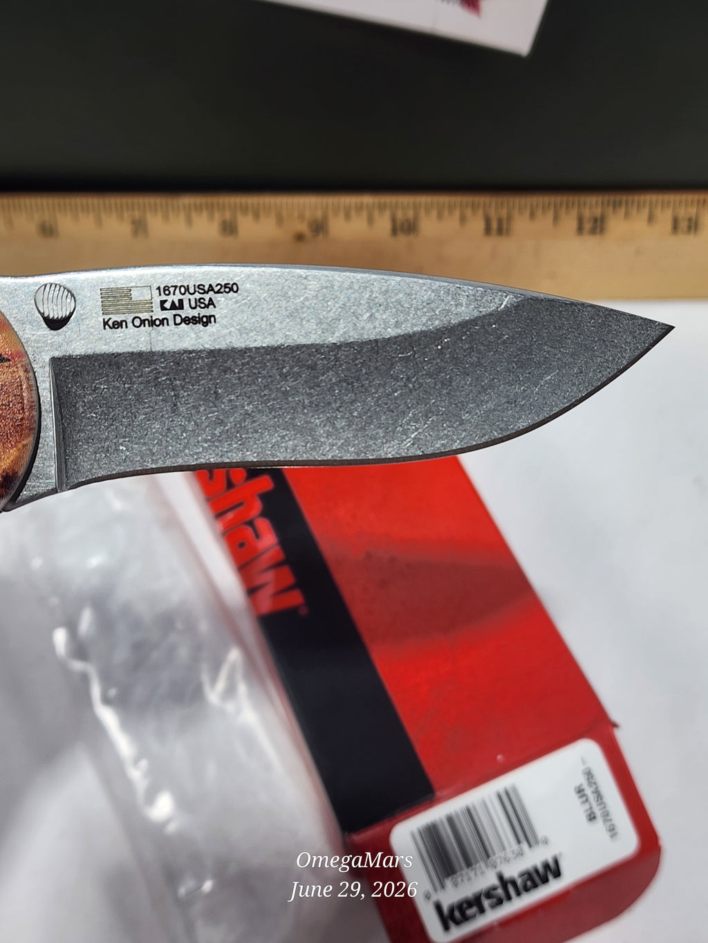 KERSHAW Blur USA 250th Anniversary KS1670USA250